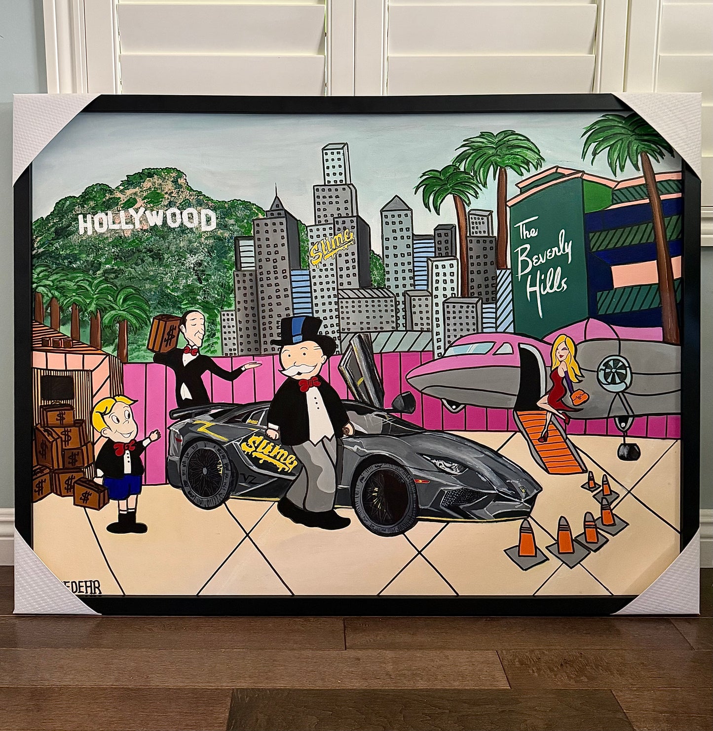 “Los Angeles” Custom Canvas