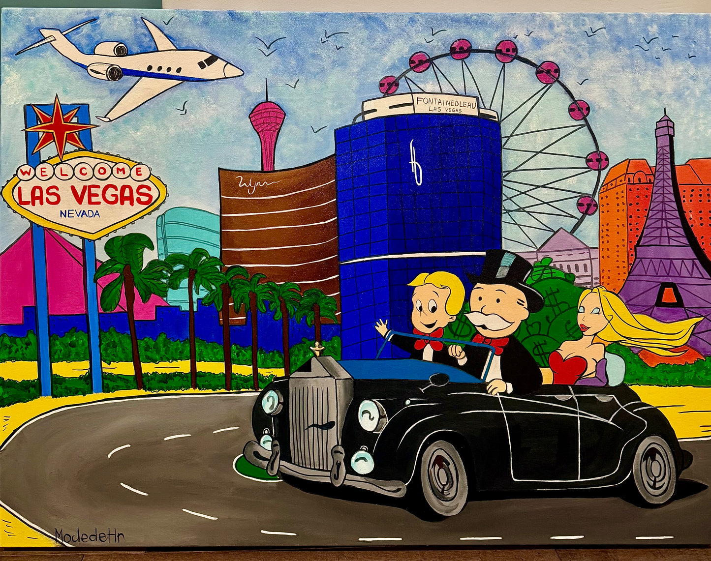 “Las Vegas” Custom Canvas