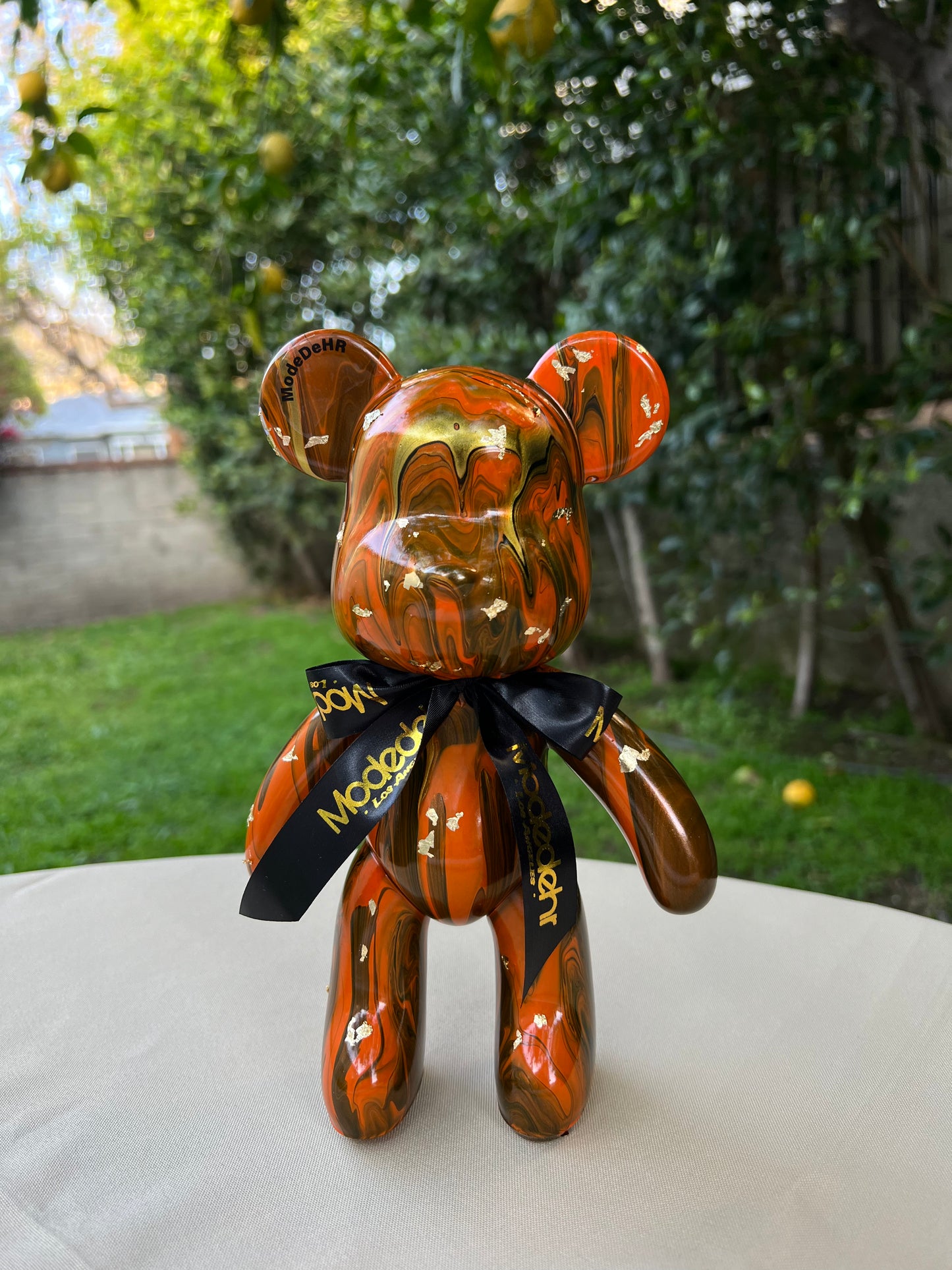 Bear Toy ONIX Orange Gold